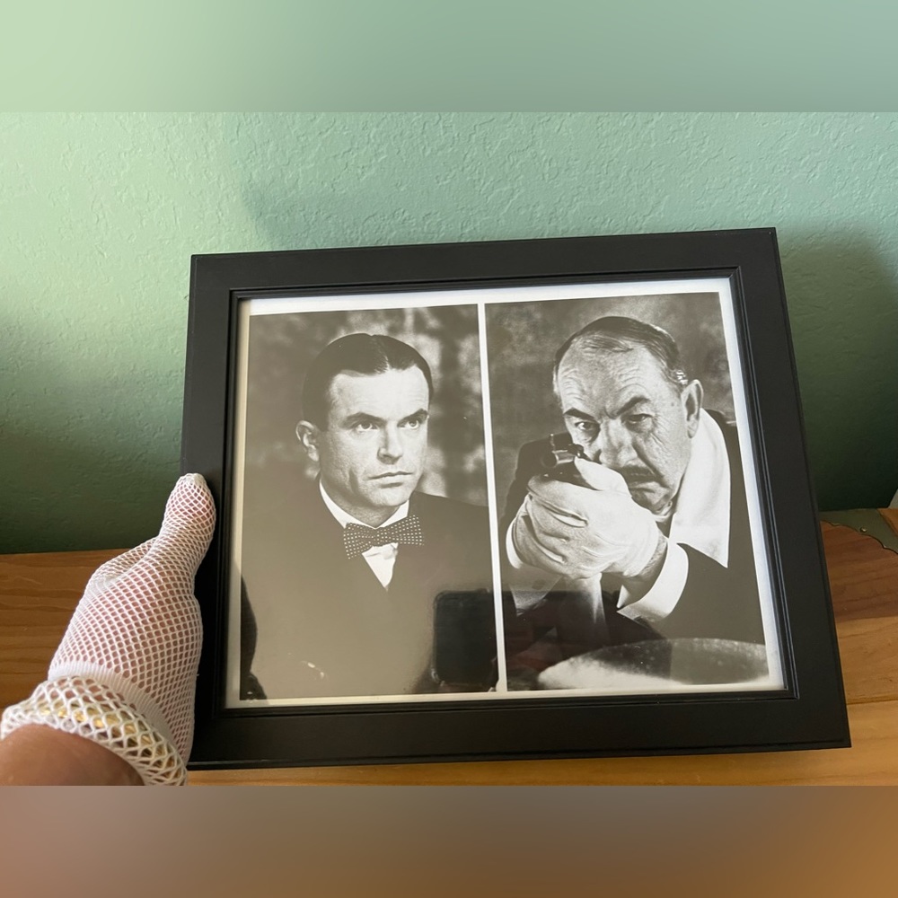 Leo McKern Vintage Movie Actors 8x10” Framed